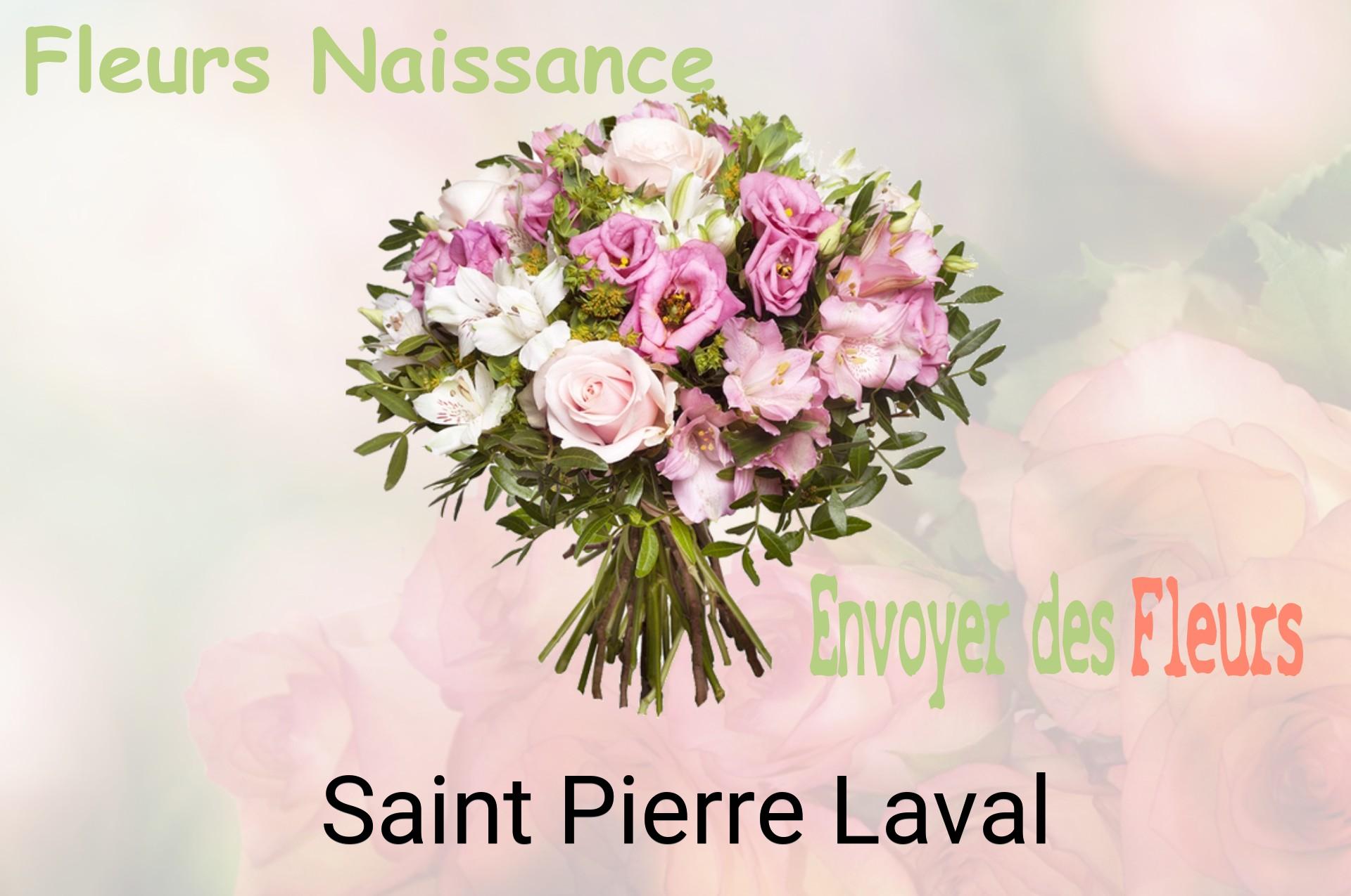 Bouquet de fleurs de naissance livré à Saint-Pierre-Laval